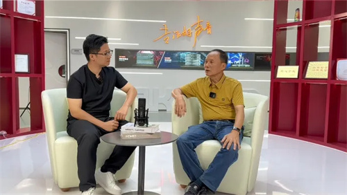 得胜董事长杨辉隆接受珠海广播电台《善言善语》专访