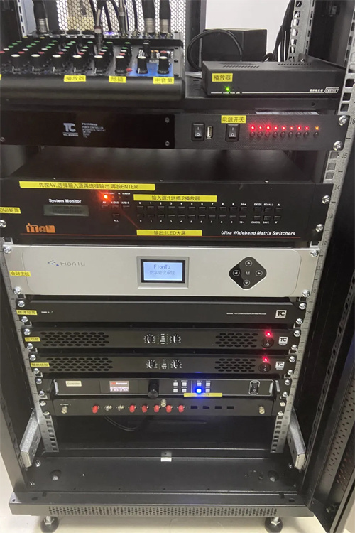 福州均和滨江九里售楼部使用錞乐科技TC-AUDIO音频设备 