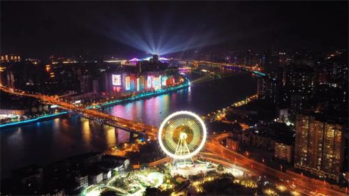 科技与狠活燃爆第三届湖南旅发大会开幕式，点亮‘最炫衡阳风’！ 