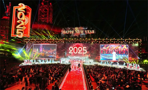 点亮2025！全国跨年灯光秀大盘点，光影拉开新年大幕！ 