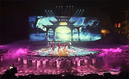 ACME助力淄博红叶柿岩旅游区《奇幻聊斋》震撼首演！