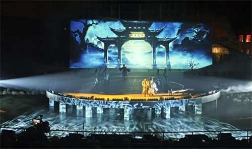 ACME助力淄博红叶柿岩旅游区《奇幻聊斋》震撼首演！
