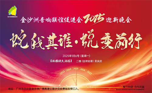 2025年金沙洲音响联谊促进会迎新晚会成功举办！