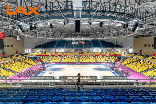 LAX助力CBA广州主场（第三阶段）南沙体育馆打造智慧场馆扩声系统 