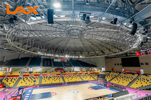 LAX助力CBA广州主场（第三阶段）南沙体育馆打造智慧场馆扩声系统 