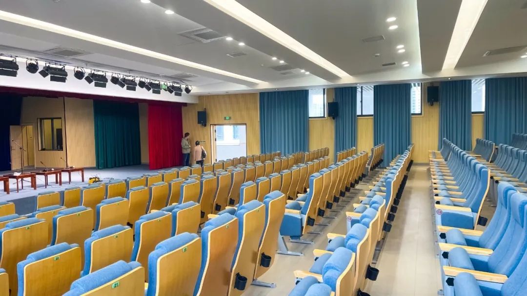 SONIC斯尼克音响赋能杭州市萧山区河上镇初级中学报告厅建设